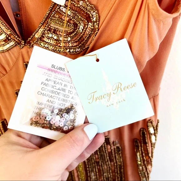 Tracy Reese Beaded Silk Tank Blouse NWT - Picture 12 of 14